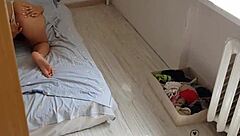 Scene#1 for video: Amateur stepbrother caught his stepsister having s...